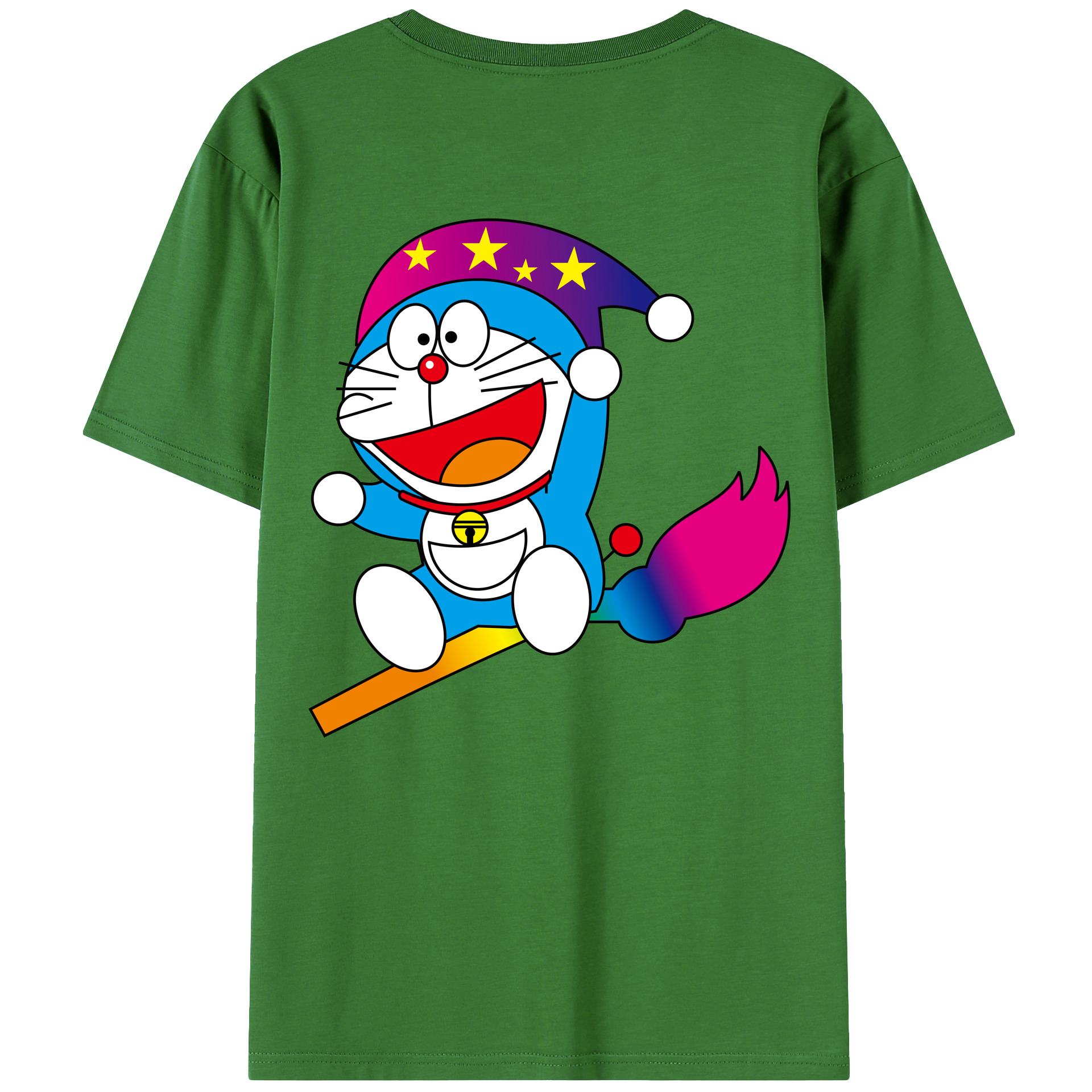 （画像用） ドラえもん Doraemon レディース半袖Tシャツ(バックプリント)